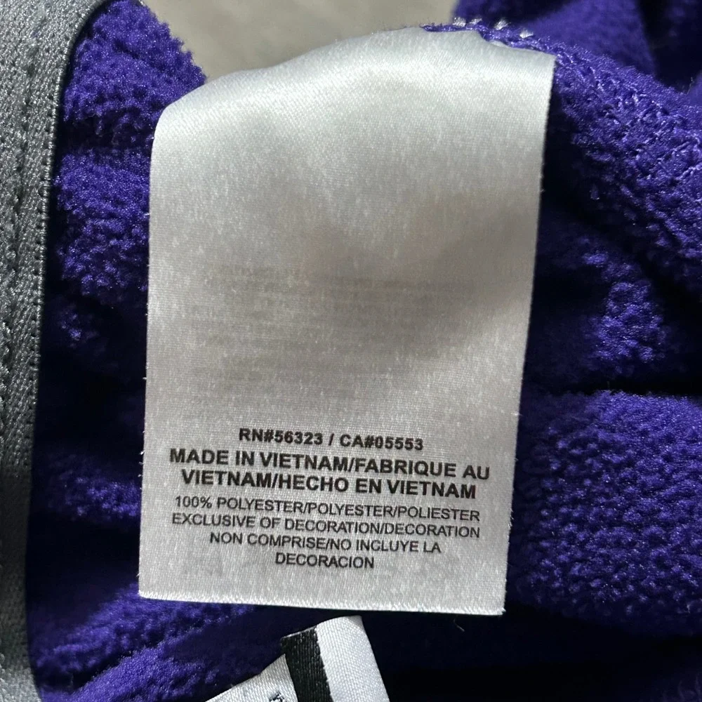 Nike LSU Sweatpants Large Purple Therma-FIT Tigers Fleece‎ Pants 32